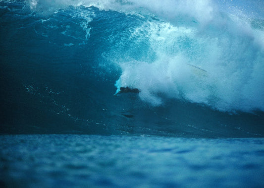 David Swenson was falling on a wave at Honolua Bay, Maui, Hawaiim | Ashtanga yoga