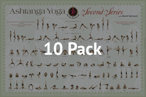 Second Series Poster (Pack of 10) - Ashtanga Yoga Productions